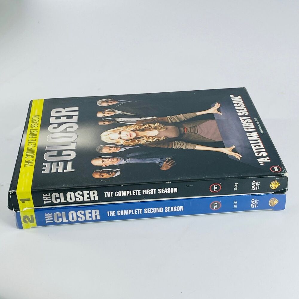 The Closer Seasons 1 & 2 DVD Kyra Sedgwick Complete TV Show Crime Drama - Picture 3 of 7